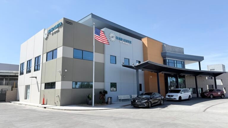 Exterior of the Blind Centre of Nevada in Las Vegas