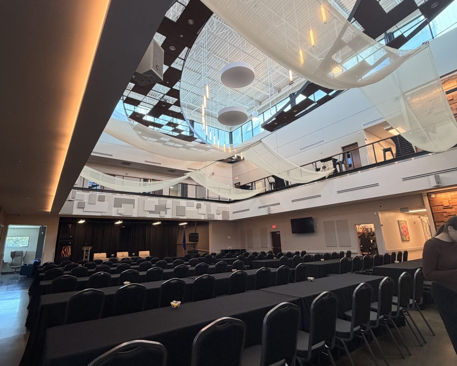 Open convention exhibitor space